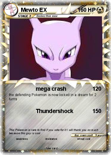 Pokemon Mewto EX