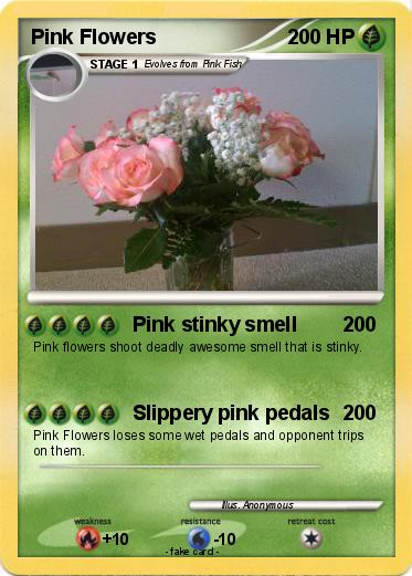 Pokemon Pink Flowers