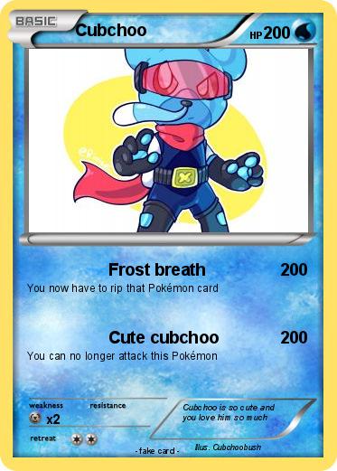 Pokemon Cubchoo
