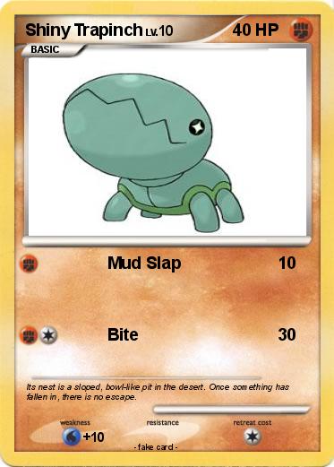 Pokemon Shiny Trapinch