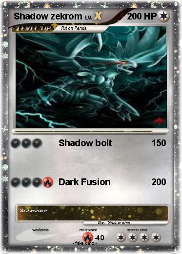 Pokemon Shadow zekrom
