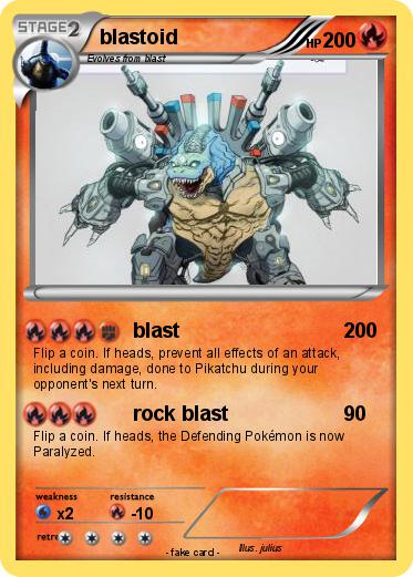 Pokemon blastoid
