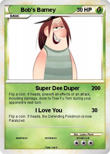 Pokemon Bob's Barney