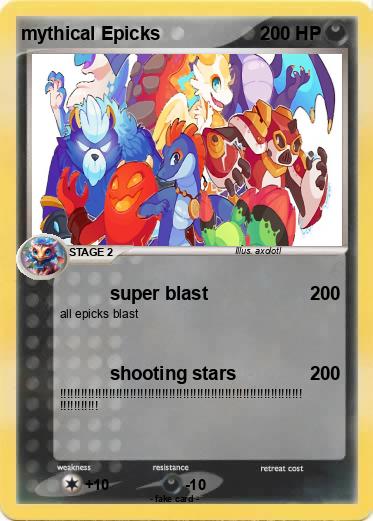 Pokemon mythical Epicks