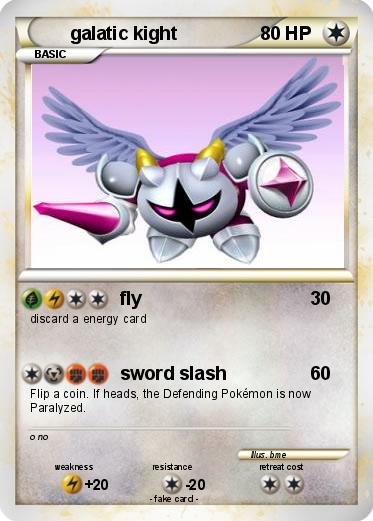 Pokemon galatic kight