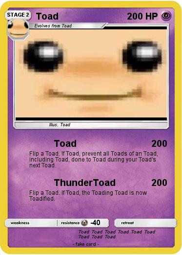 Pokemon Toad