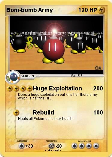 Pokemon Bom-bomb Army