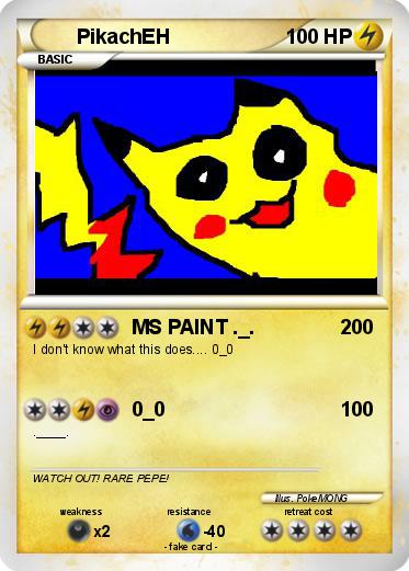 Pokemon PikachEH