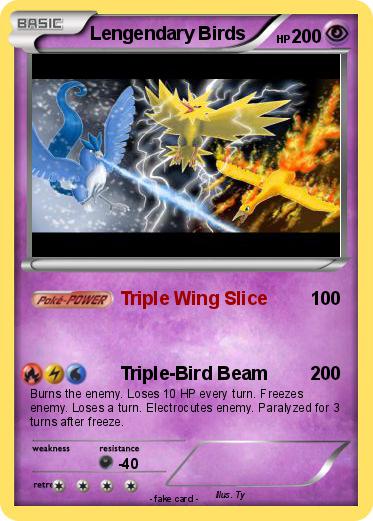 Pokemon Lengendary Birds