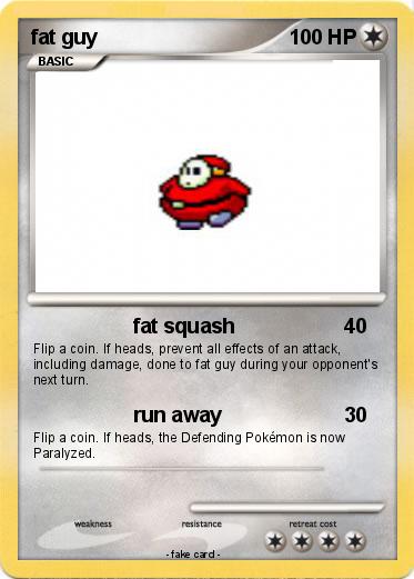 Pokemon fat guy
