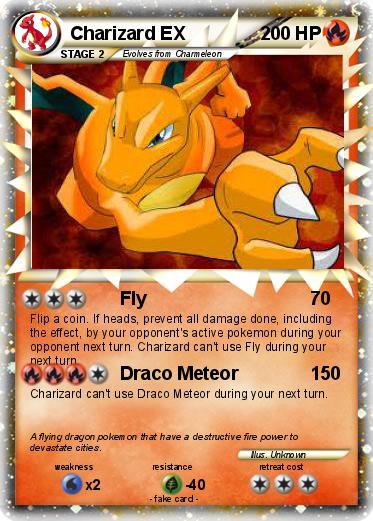 Pokemon Charizard EX