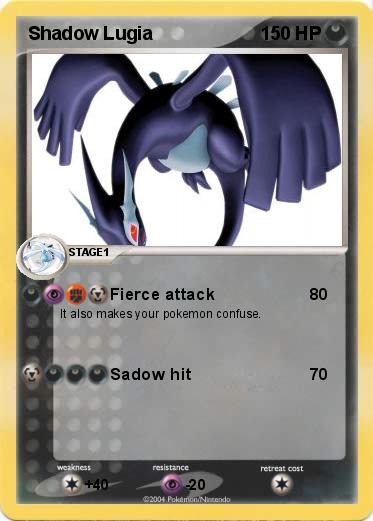 Pokemon Shadow Lugia