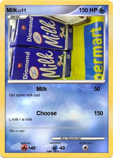 Pokemon Milk