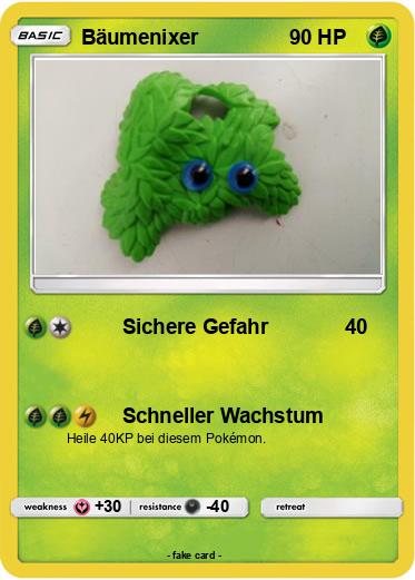 Pokemon Bäumenixer