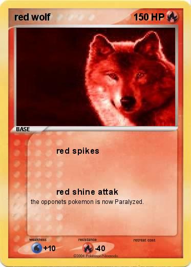 Pokemon red wolf