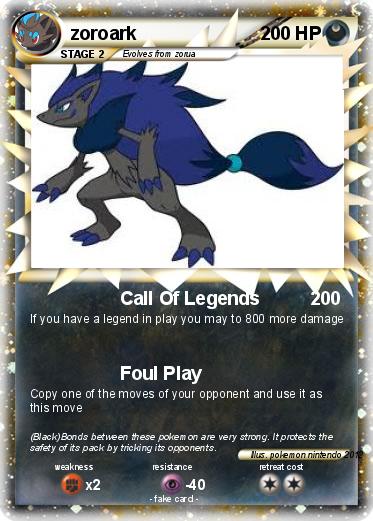 Pokemon zoroark
