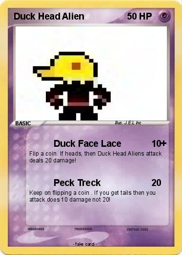 Pokemon Duck Head Alien