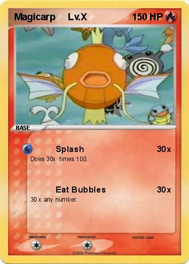 Pokemon Magicarp     Lv.X