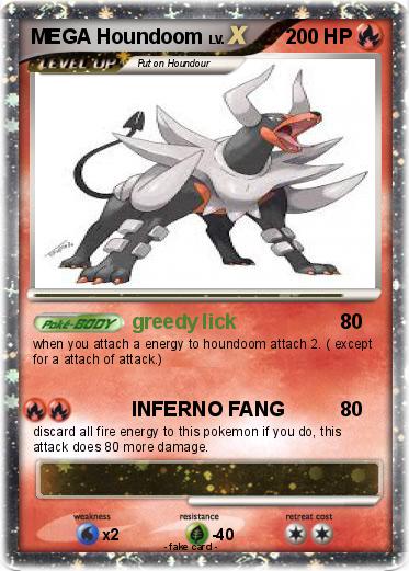 Pokemon MEGA Houndoom
