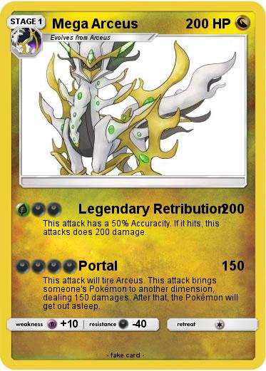 Pokemon Mega Arceus