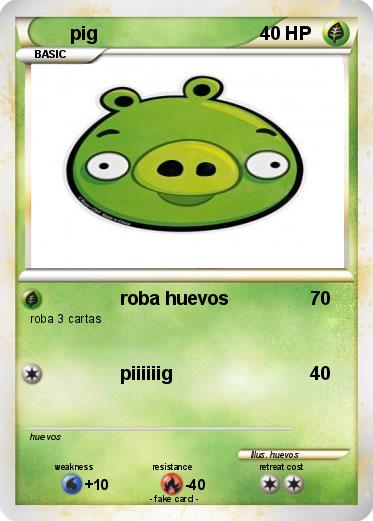 Pokemon pig