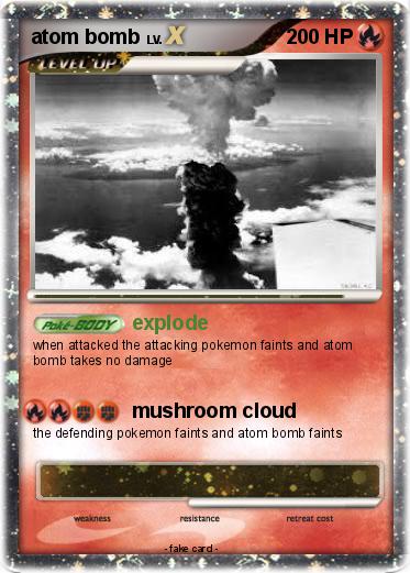 Pokemon atom bomb