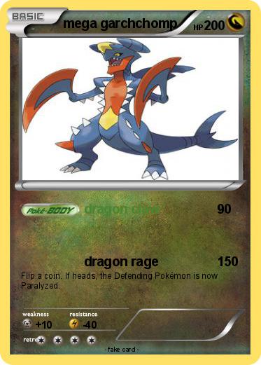Pokemon mega garchchomp
