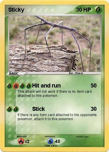 Pokemon Sticky
