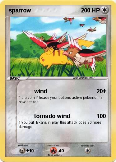 Pokemon sparrow