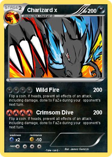 Pokemon Charizard x