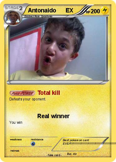 Pokemon Antonaido      EX