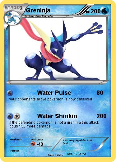 Pokemon Greninja