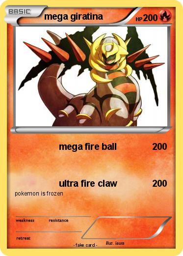 Pokemon mega giratina