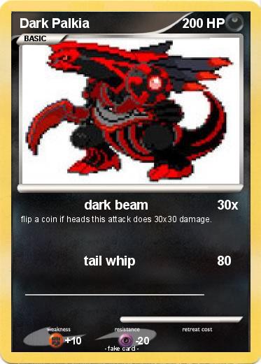 Pokemon Dark Palkia
