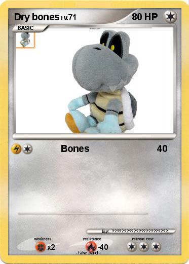 Pokemon Dry bones