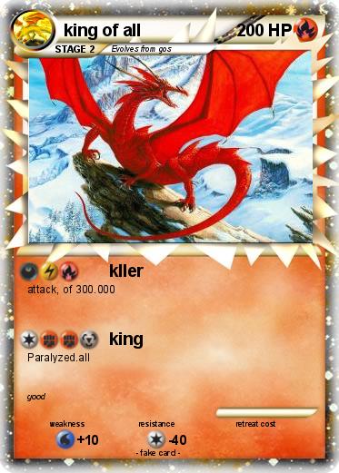 Pokemon king of all
