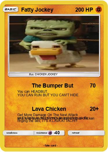 Pokemon Fatty Jockey