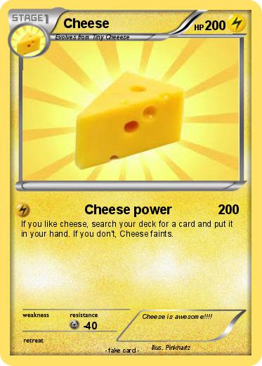 Pokemon Cheese