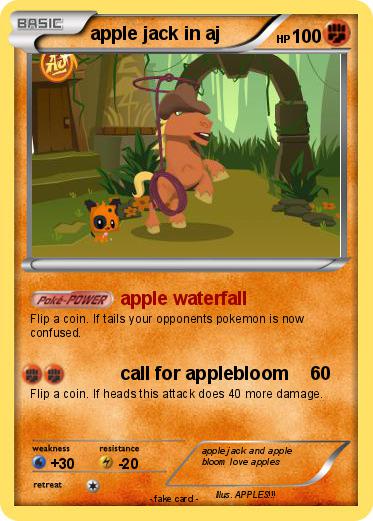 Pokemon apple jack in aj