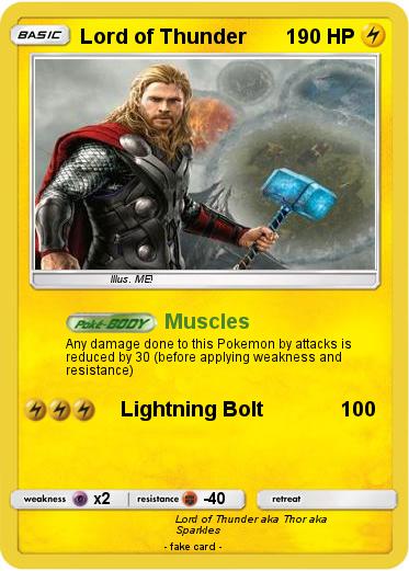 Pokemon Lord of Thunder