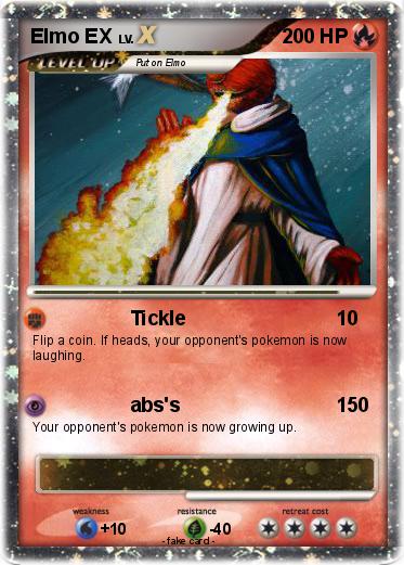 Pokemon Elmo EX