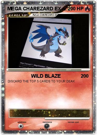 Pokemon MEGA CHAREZARD EX