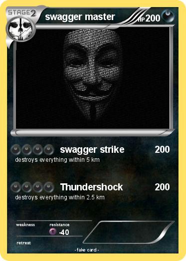 Pokemon swagger master