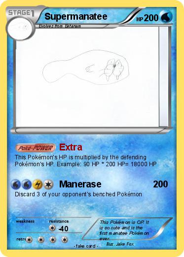 Pokemon Supermanatee