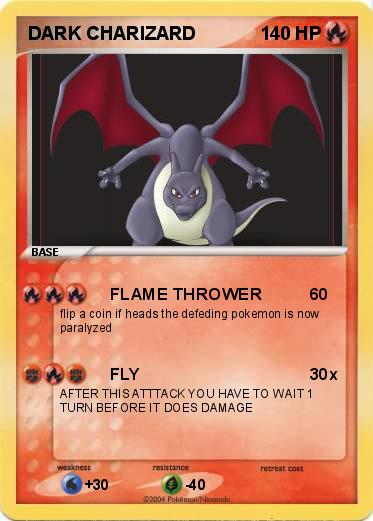 Pokemon DARK CHARIZARD