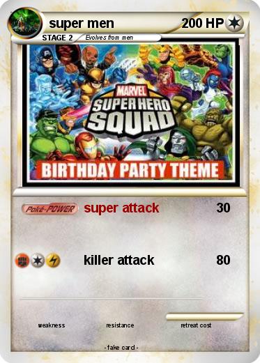 Pokemon super men