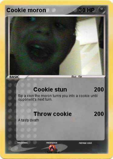 Pokemon Cookie moron