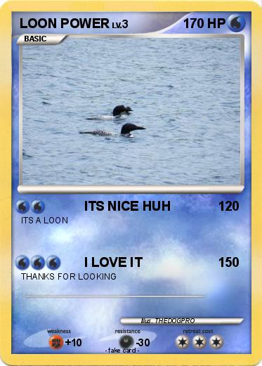 Pokemon LOON POWER