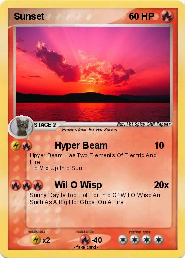Pokemon Sunset