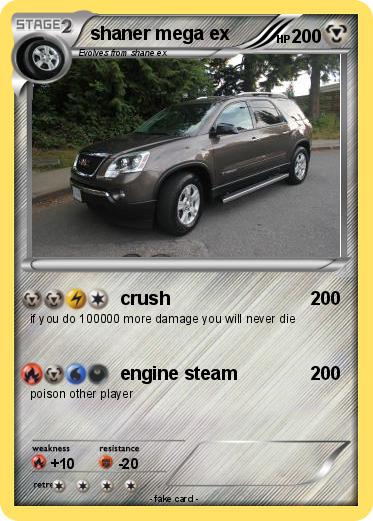 Pokemon shaner mega ex